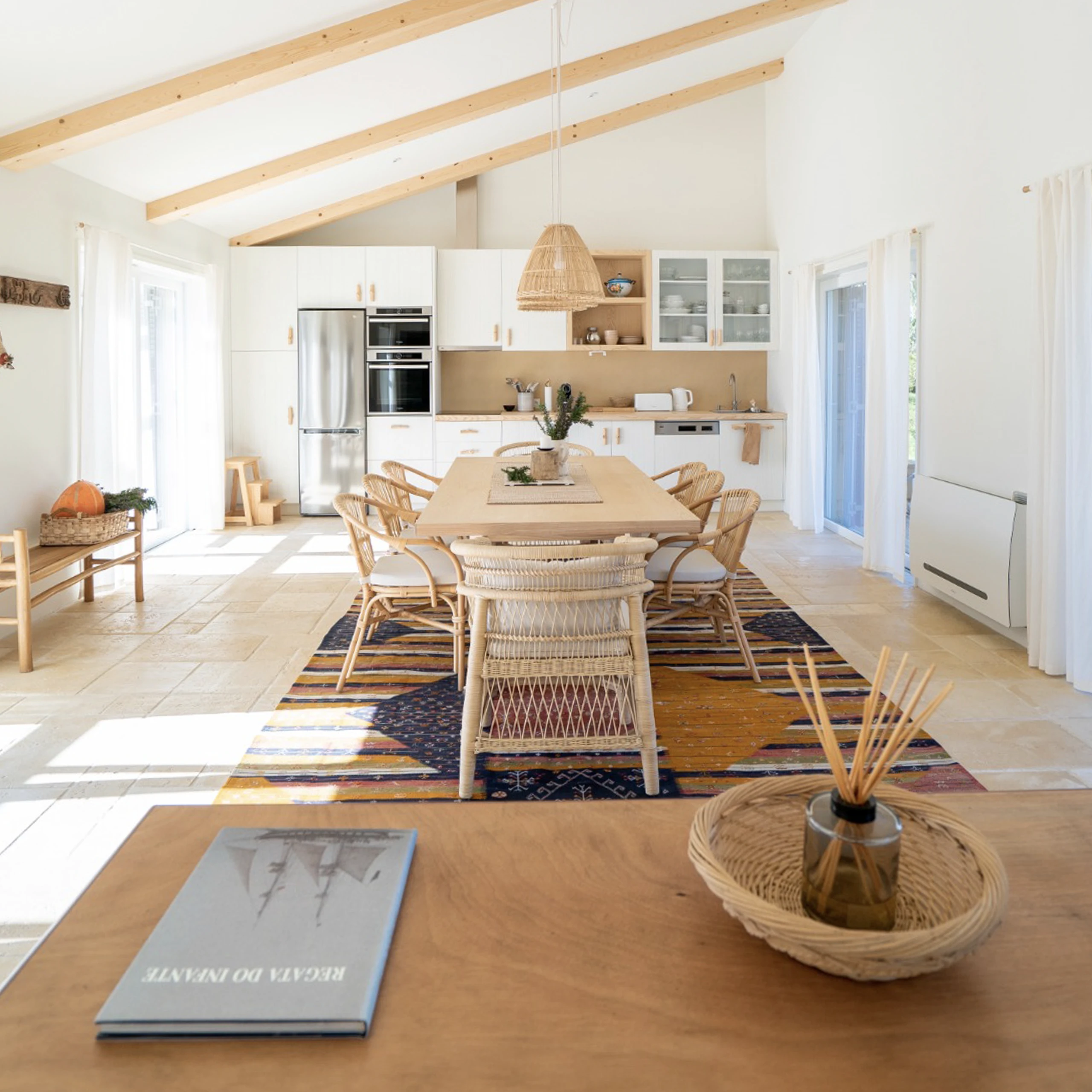 Living Room + Kitchen
