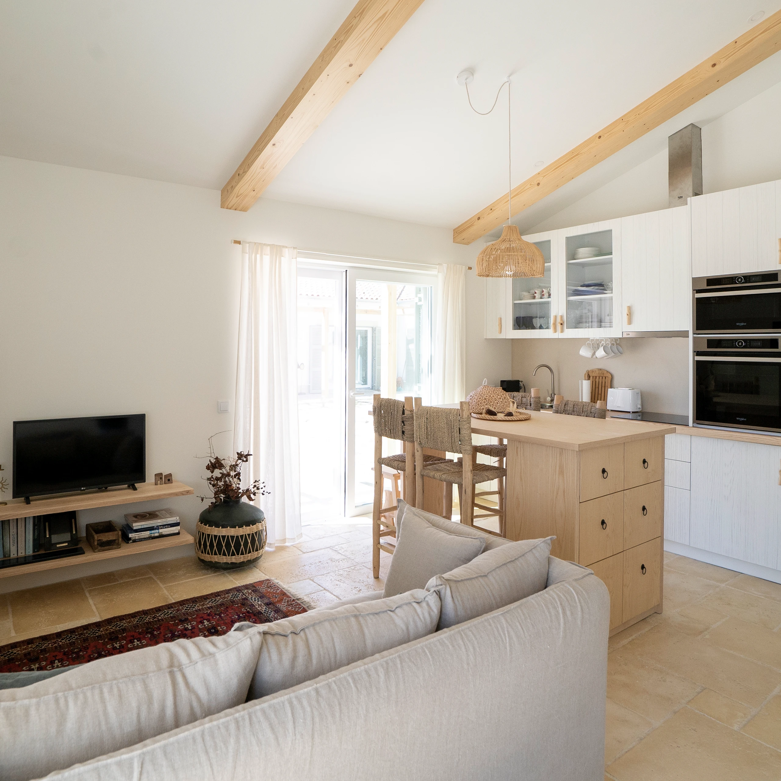 Living Room + Kitchen