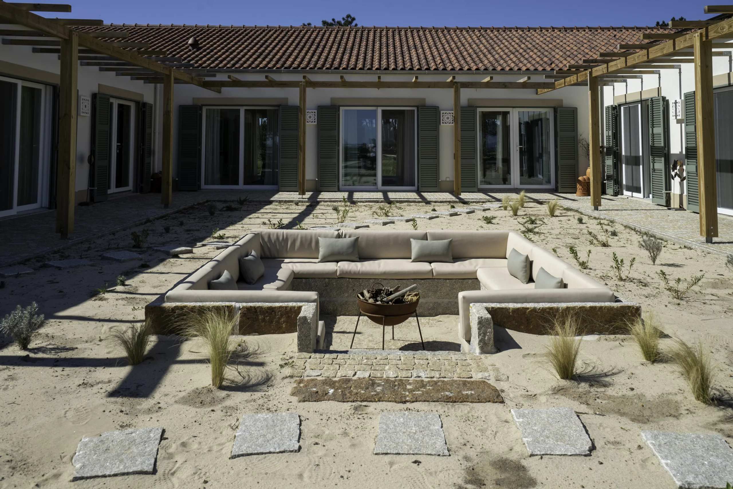 Patio central